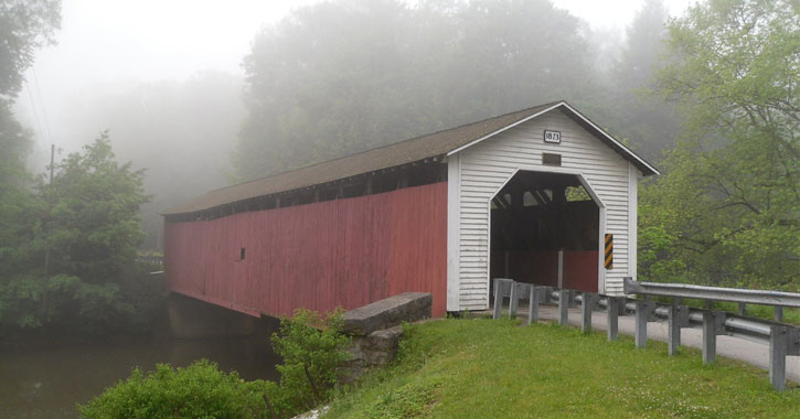 old covered bridges in PA