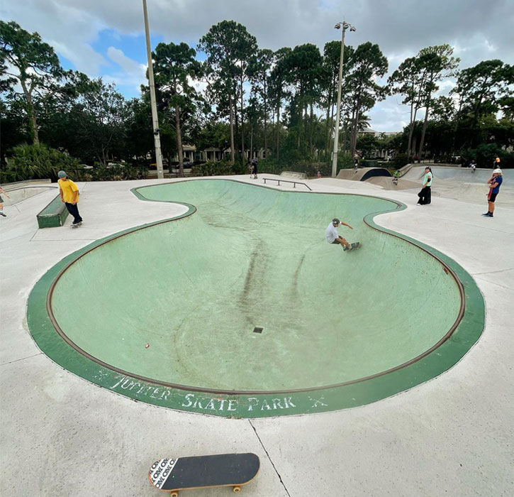 Jupiter Skatepark in Abacoa