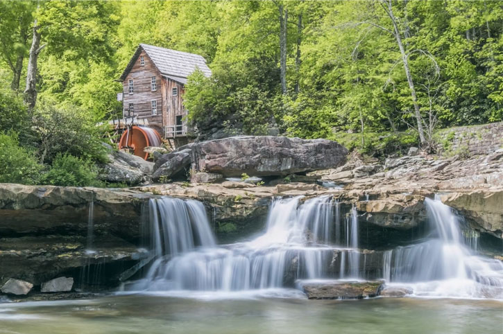 west virginia waterfall trail