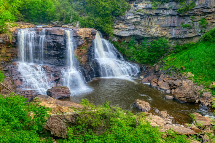 best waterfalls in west virginia