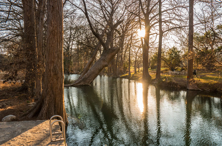 natural springs in Texas