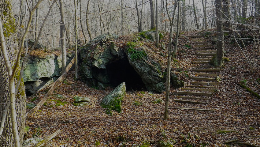 Camel's Den Cave, Patapsco Valley State Park, Ellicott City, Maryland