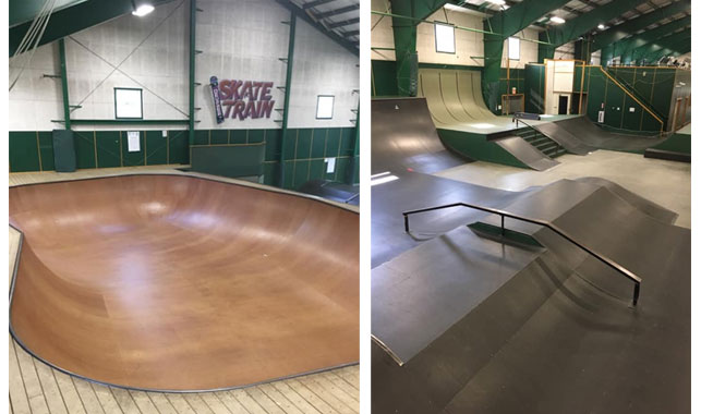 Indoor skateparks in Maine