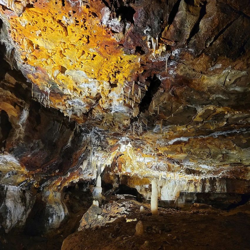 Ohio Caverns crystal mining ohio
