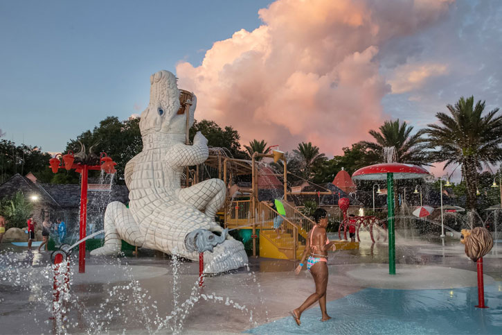 zoo with water park in Louisiana