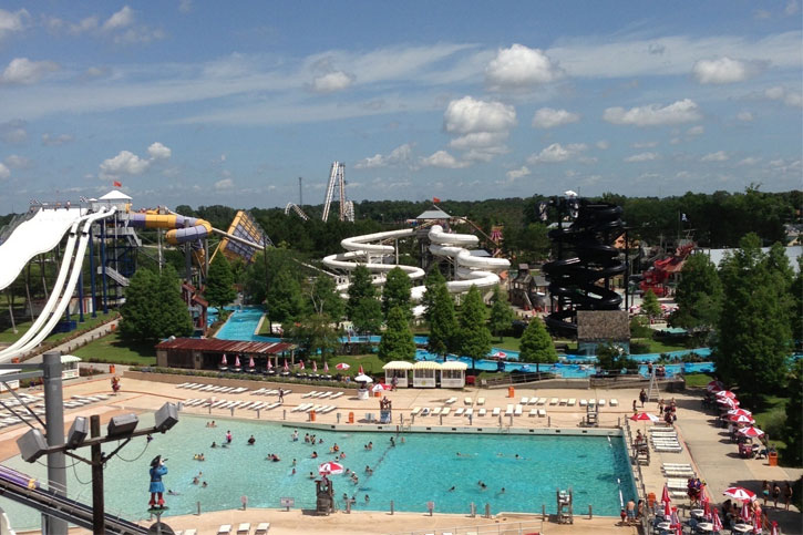 biggest water park in Louisiana