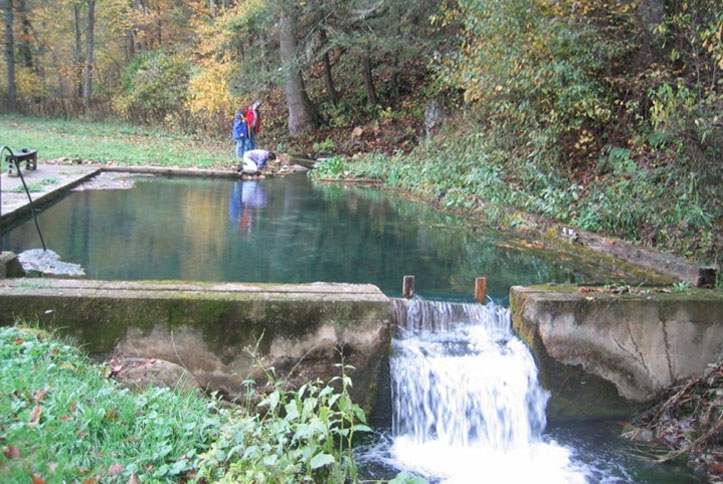 natural hot springs in Virginia