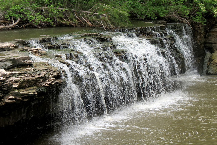 Kansas waterfall