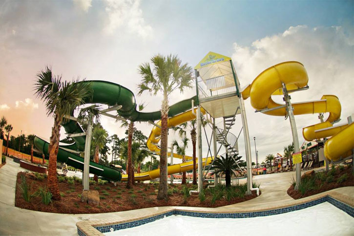 golf course and water park Louisiana