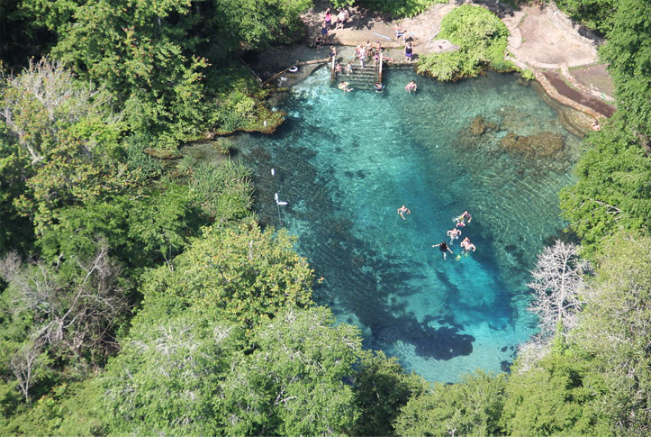 Northern Florida hot springs