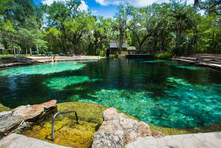 clear waters Florida natural springs