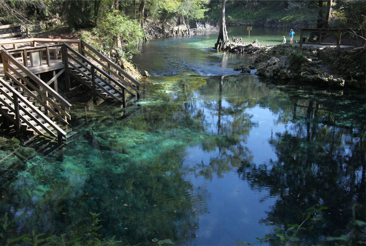 cave diving in Florida natural springs