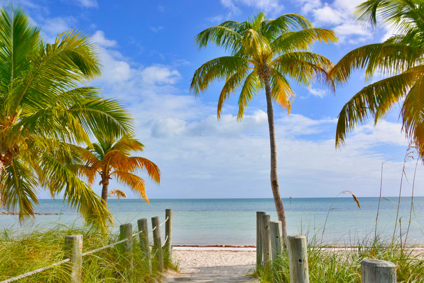 Smathers Beach, Key West, Florida