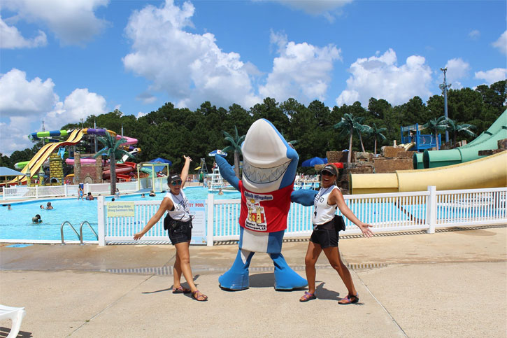 Louisiana waterparks with slides