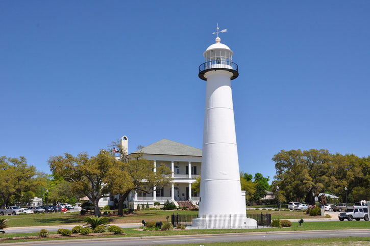lighthouse in Biloxi MS