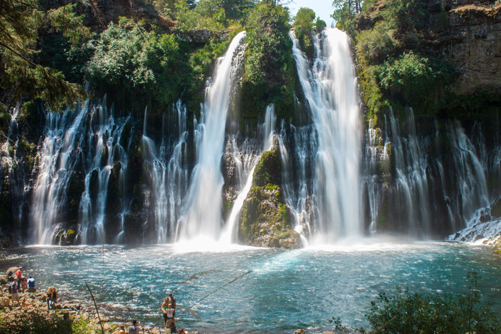 gorgeous Northern California waterfall