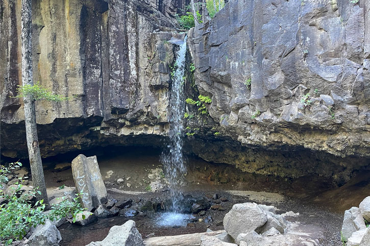 Hedge Creek Falls in Dunsmuir, Northern California