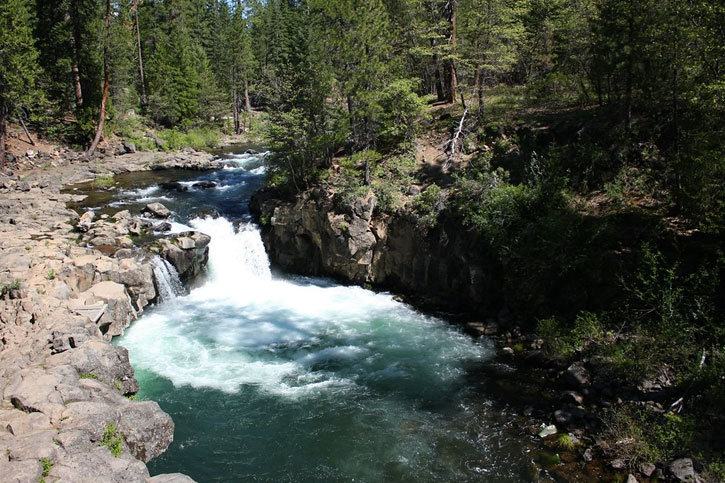 Lower Falls, McCloud River, California