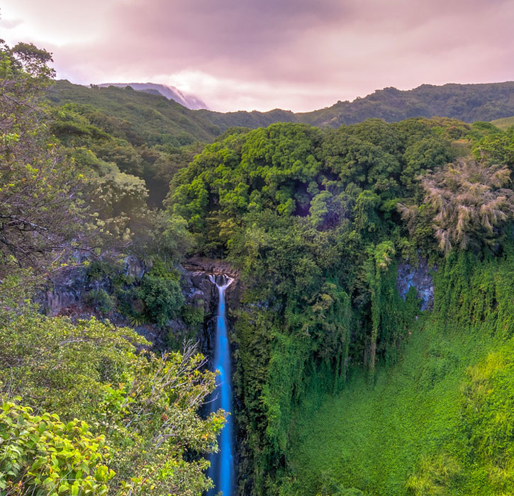 Road to Hana Maui falls