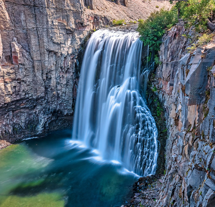 Rainbow Falls, Devils Postpile National Monument 