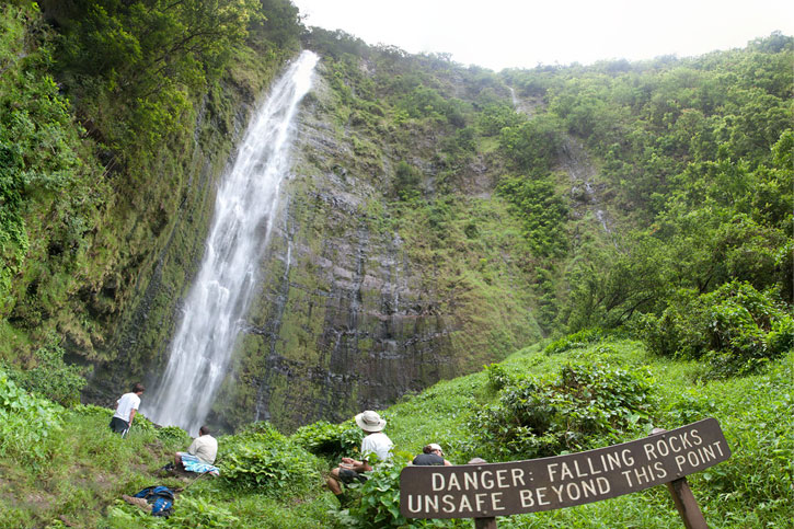 Waimoku Waterfalls