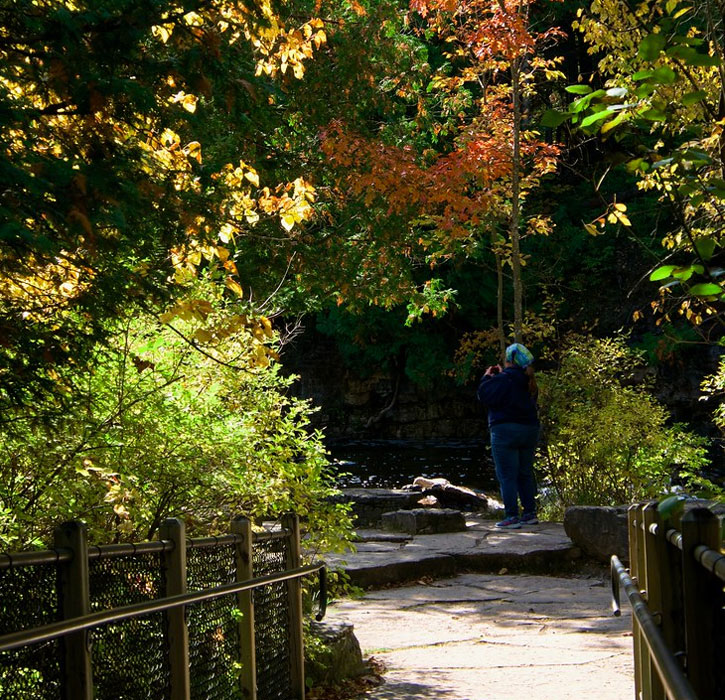 Ocqueoc Falls hiking