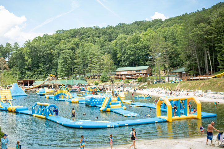 lake water park in West Virginia