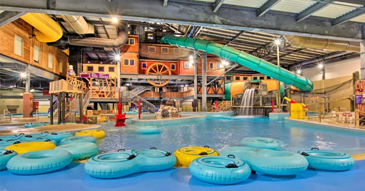 Double JJ Resort's Gold Rush Indoor Water park in Michigan