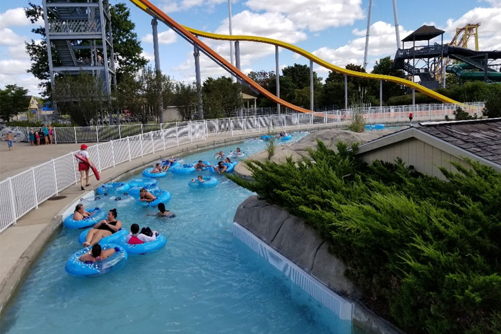Michigan water park lazy river