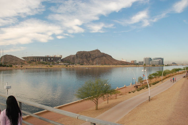 Tempe Beach Park in Arizona