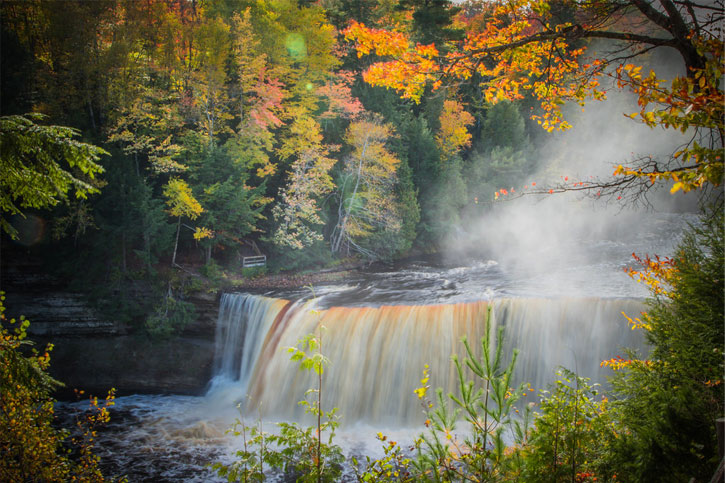 Michigan waterfalls