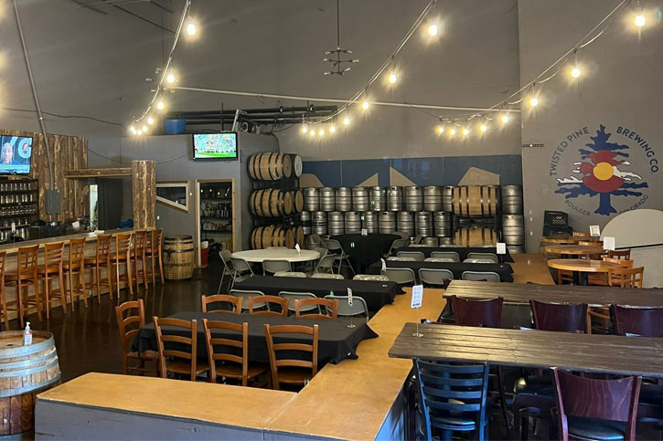 Twisted Pine brewery