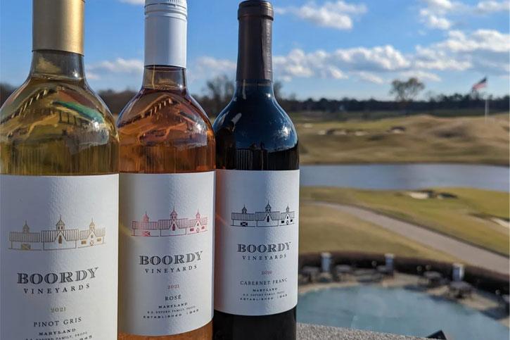 Boordy Vineyards MD wines 