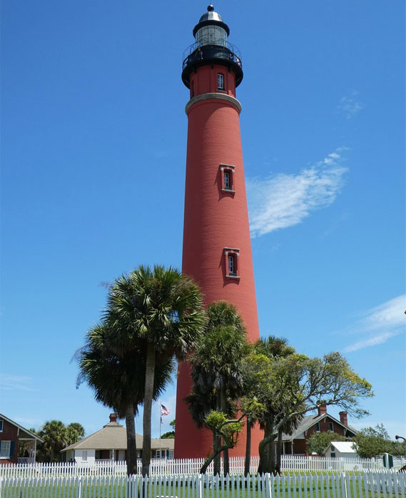 Florida's orange lighthouse 