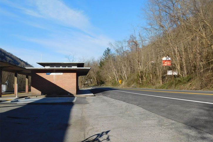 abandoned Prince town in West Virginia