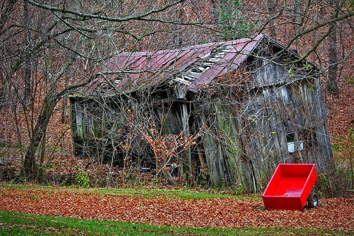 Abandoned Ohio barn