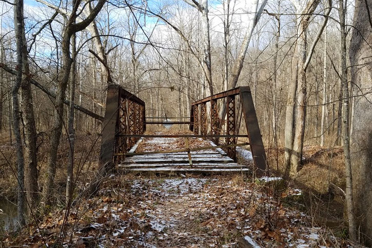 Ohio abandoned bridge