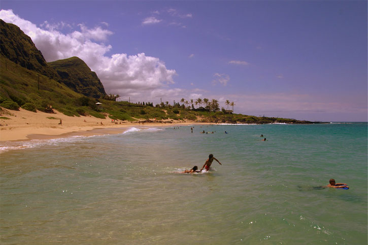 Hawaii island for surfing