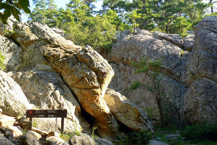 caves in Oklahoma